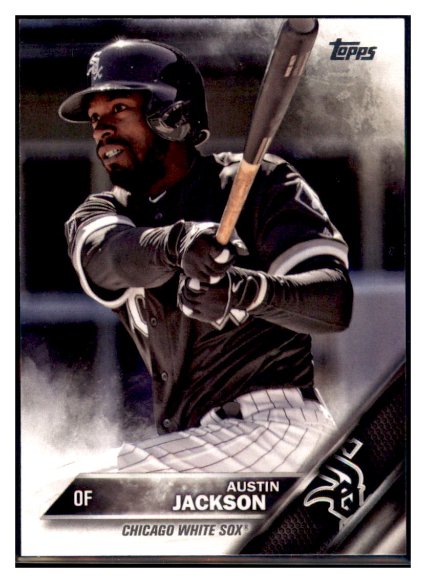 2016 Topps Update Austin Jackson  Chicago White Sox #US231 Baseball card   MATV4_1a simple Xclusive Collectibles