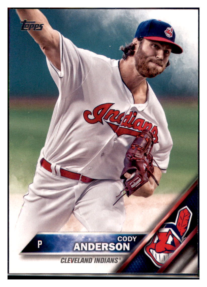 2016 Topps Update Cody Anderson  Cleveland Indians #US264 Baseball card   MATV4_1a simple Xclusive Collectibles
