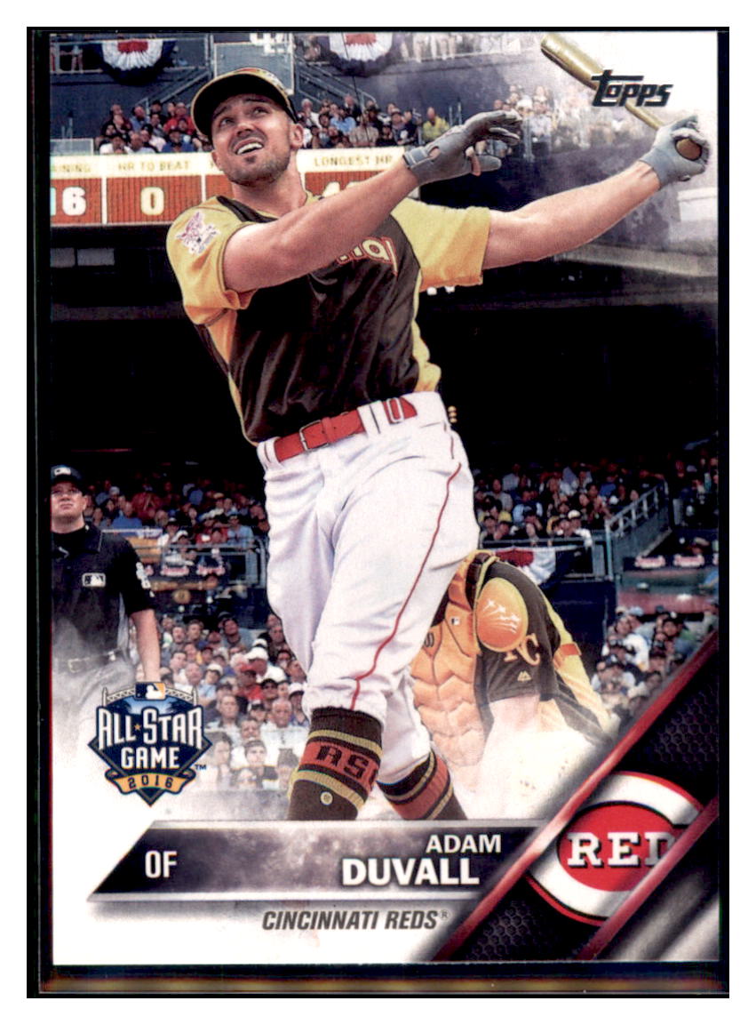 2016 Topps Update Adam Duvall Cincinnati Reds #US54 Baseball card MATV4 simple Xclusive Collectibles