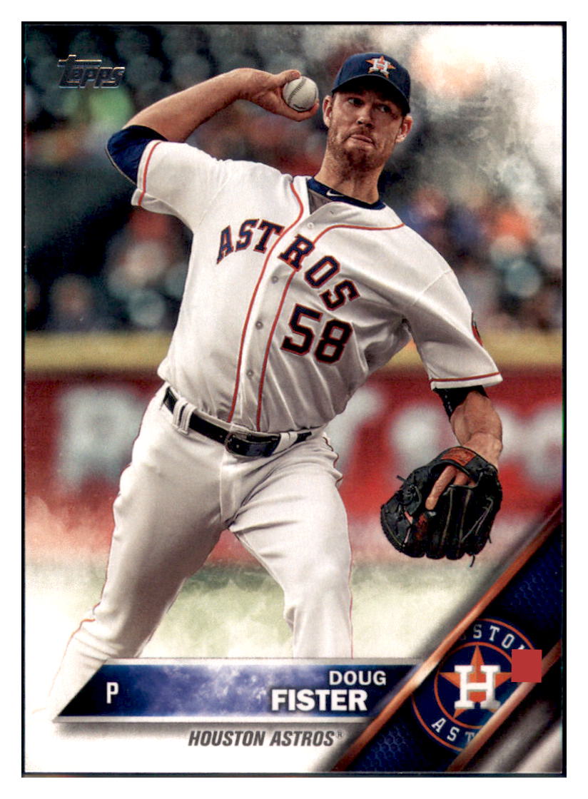 2016 Topps Update Doug Fister  Houston Astros #US265 Baseball card   MATV4_1b simple Xclusive Collectibles   