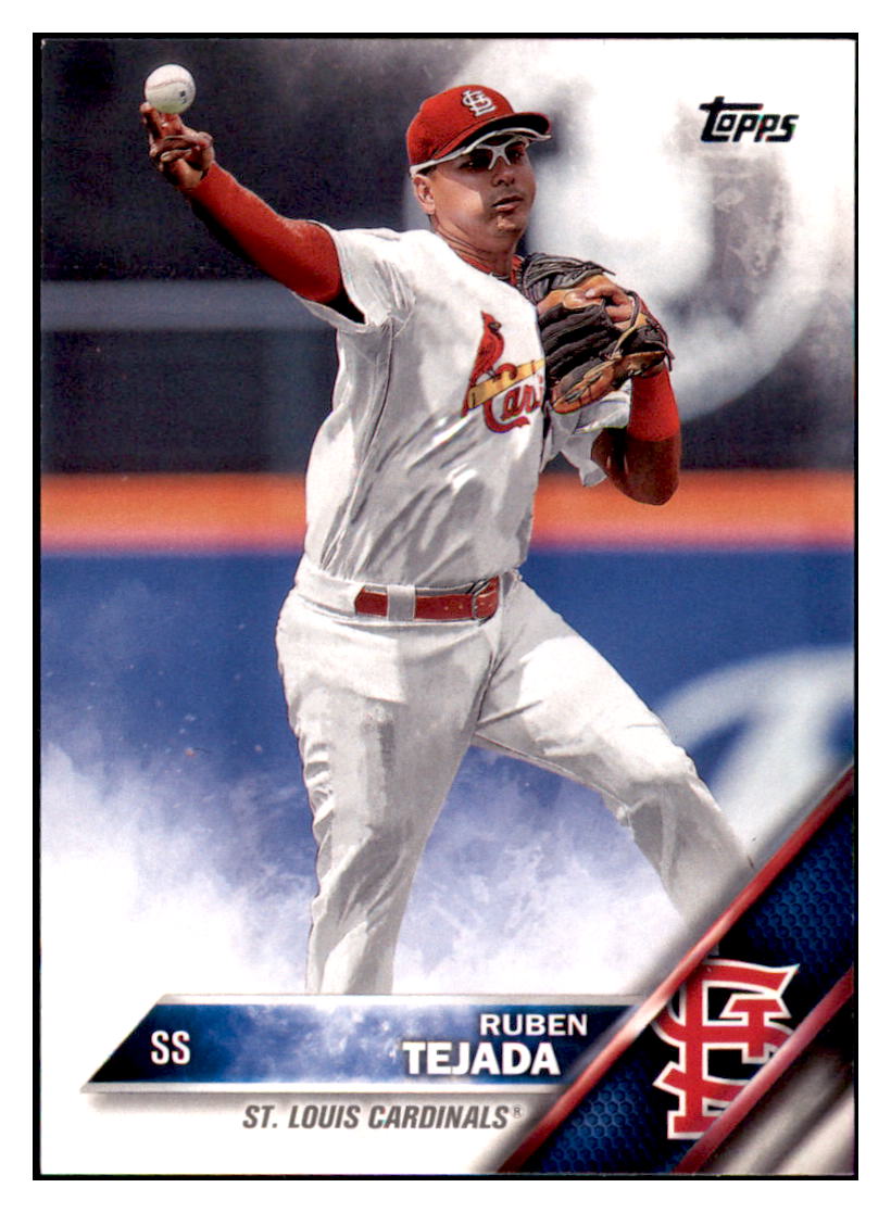 2016 Topps Ruben Tejada  St. Louis Cardinals #405 Baseball card   MATV4 simple Xclusive Collectibles