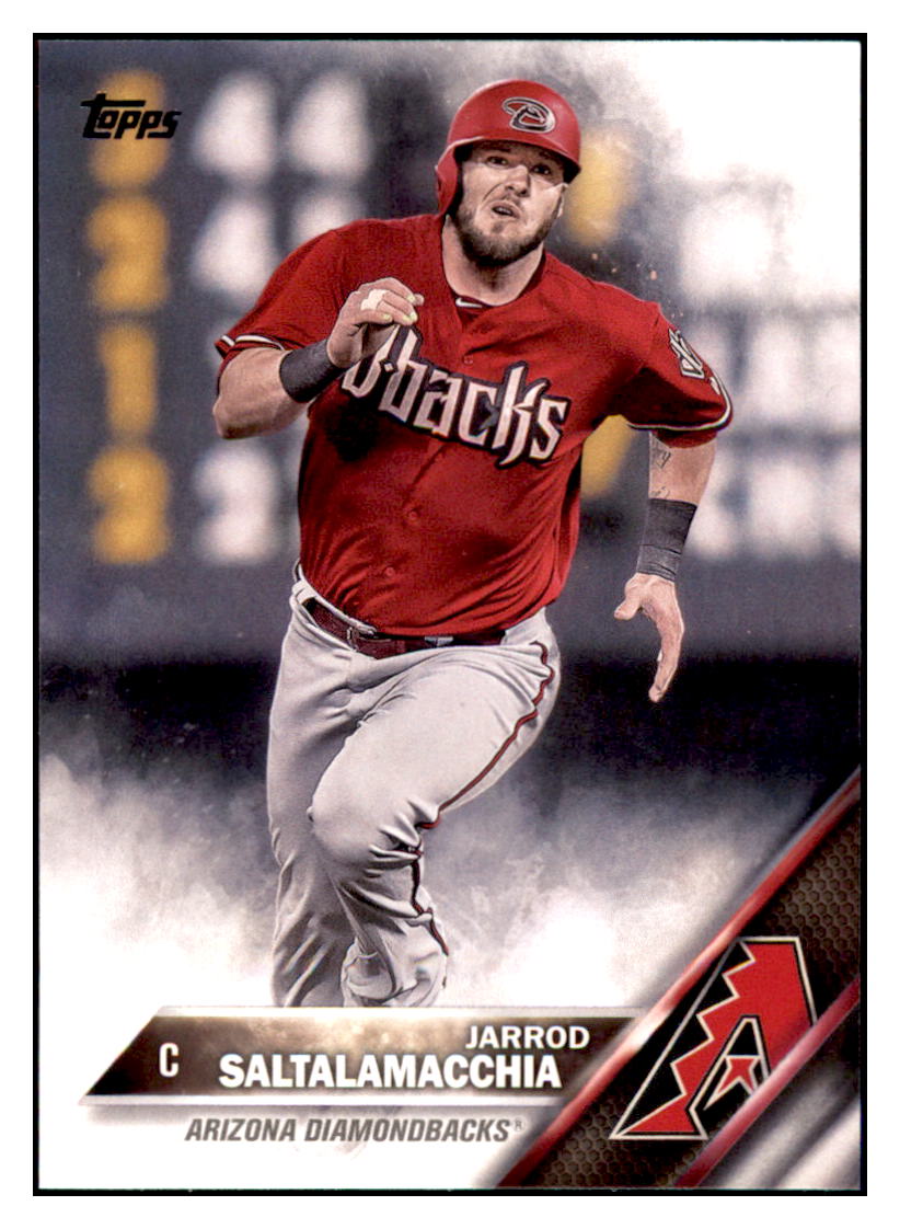 2016 Topps Jarrod Saltalamacchia  Arizona Diamondbacks #306 Baseball
  card   MATV4 simple Xclusive Collectibles