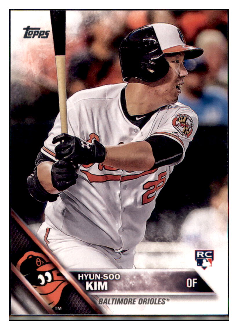 2016 Topps Update Hyun-Soo Kim  Baltimore Orioles #US182 Baseball card   MATV4_1a simple Xclusive Collectibles