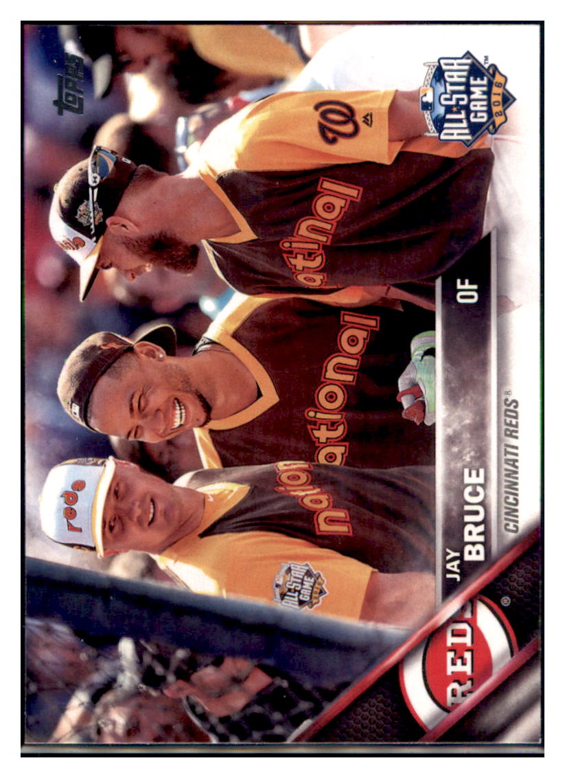 2016 Topps Update Jay Bruce ASG Cincinnati Reds #US246 Baseball card MATV4 simple Xclusive Collectibles
