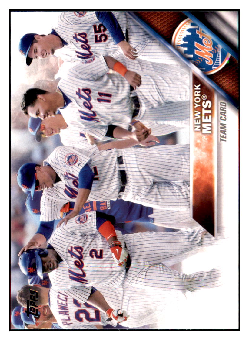 2016 Topps New York Mets TC New York Mets #273 Baseball card MATV4 simple Xclusive Collectibles