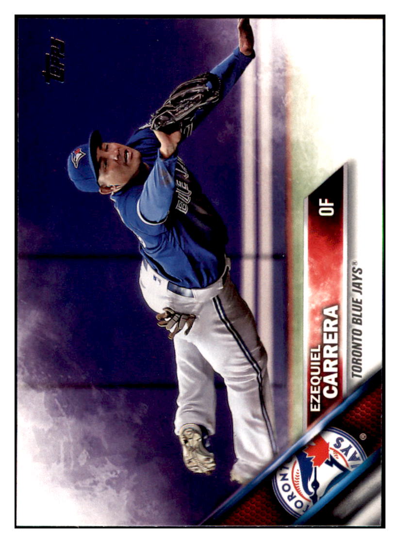 2016 Topps Update Ezequiel Carrera Toronto Blue Jays #US179 Baseball card MATV4_1a simple Xclusive Collectibles