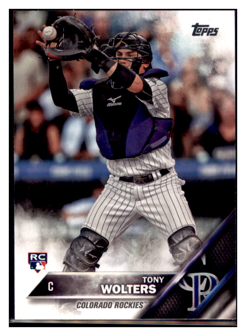 2016 Topps Update Tony Wolters  Colorado Rockies #US249 Baseball card   MATV4_1a simple Xclusive Collectibles   