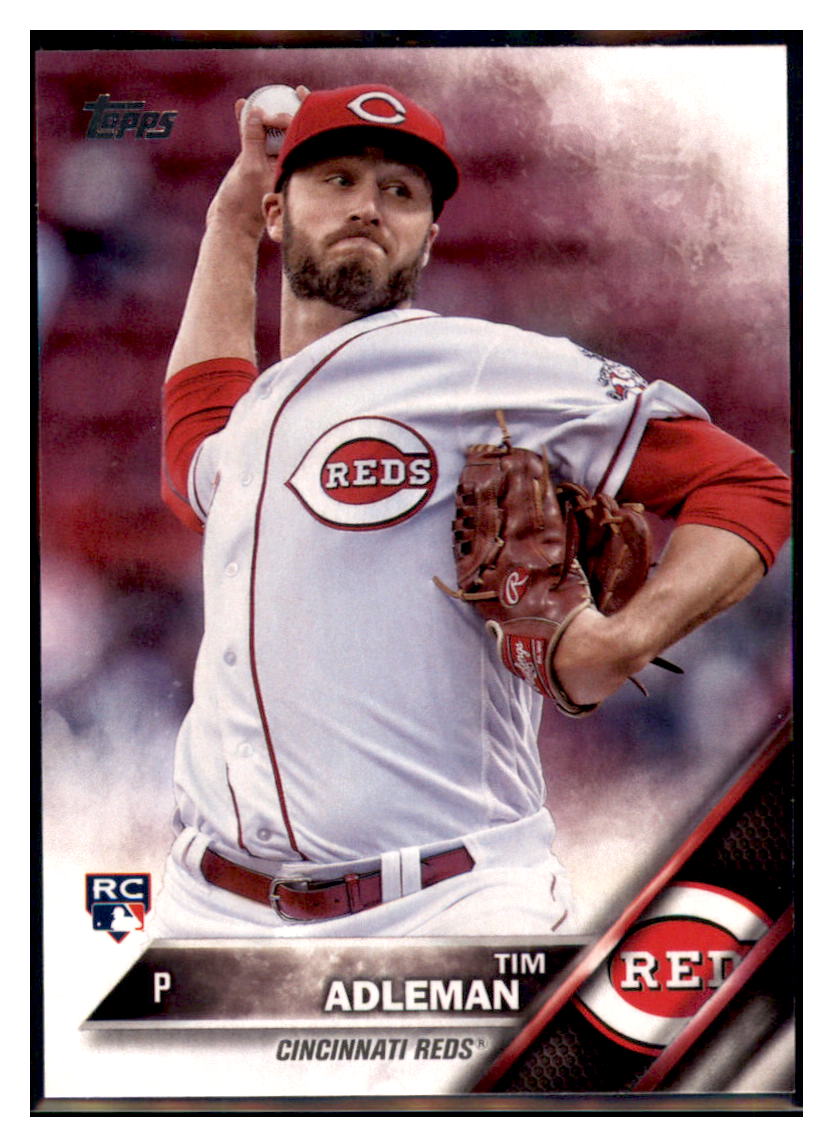 2016 Topps Update Tim Adleman Cincinnati Reds #US219 Baseball card MATV4 simple Xclusive Collectibles