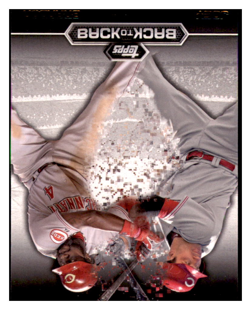 2016 Topps Brandon Phillips / Joey
Votto Cincinnati Reds #B2B-5 Baseball
card MATV4 simple Xclusive Collectibles