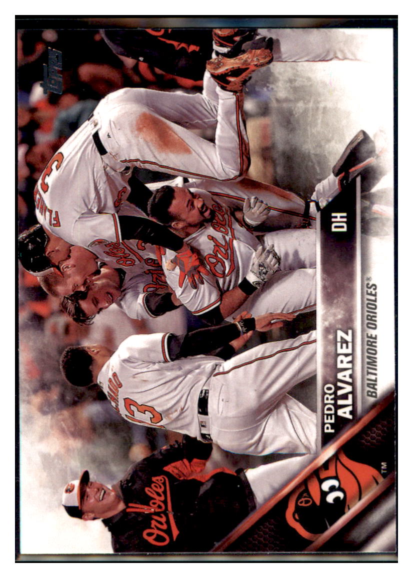 2016 Topps Update Pedro Alvarez Baltimore Orioles #US8 Baseball card MATV4_1a simple Xclusive Collectibles