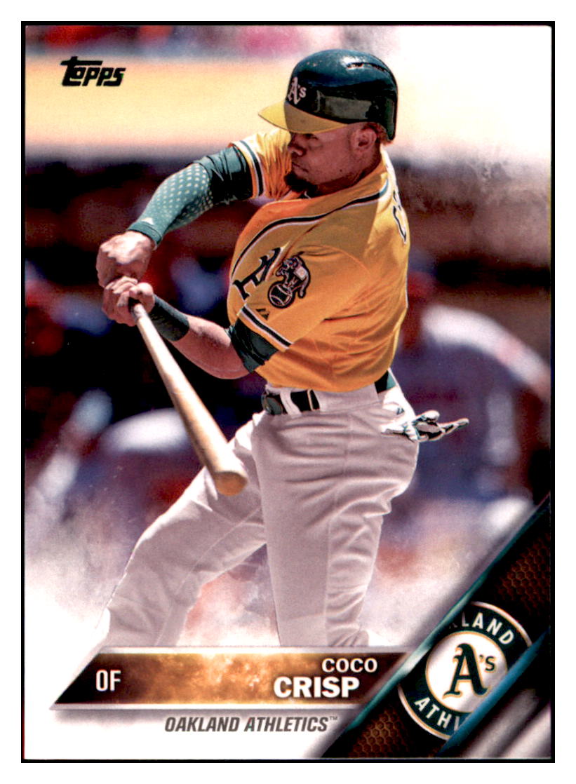 2016 Topps Coco Crisp  Oakland Athletics #111 Baseball card   MATV4_1a simple Xclusive Collectibles
