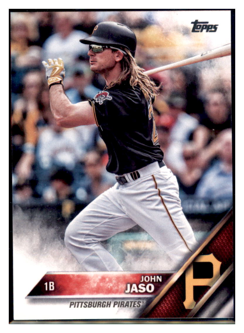 2016 Topps Update John Jaso  Pittsburgh Pirates #US10 Baseball card   MATV4 simple Xclusive Collectibles