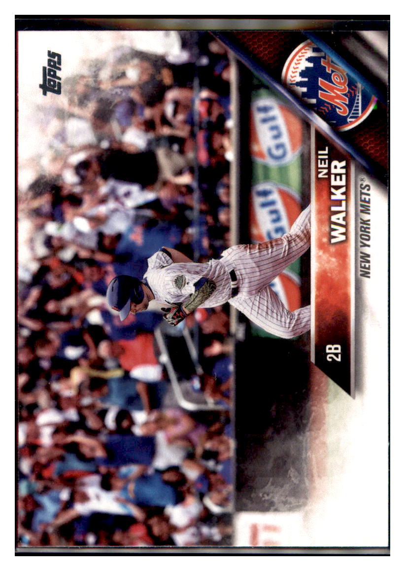 2016 Topps Update Neil Walker New York Mets #US22 Baseball card MATV4_1b simple Xclusive Collectibles