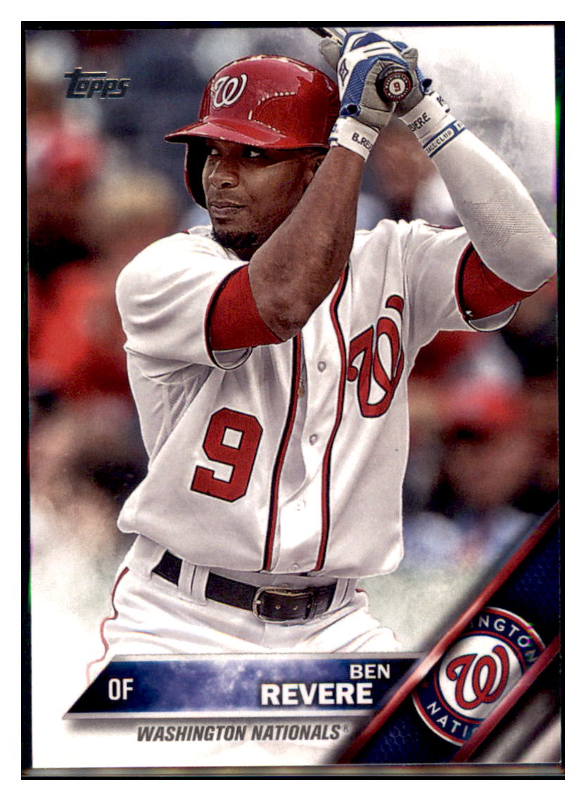 2016 Topps Update Ben Revere Washington Nationals #US112 Baseball
card MATV4 simple Xclusive Collectibles