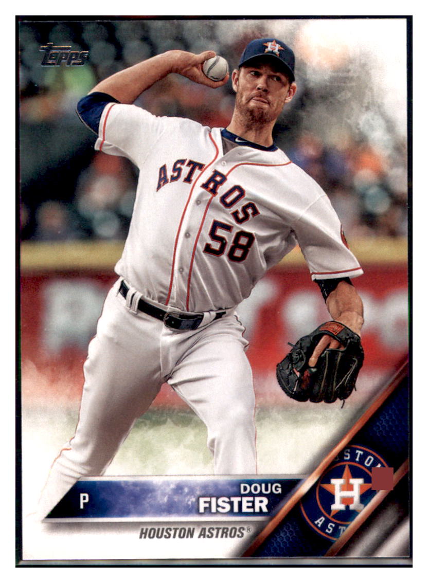 2016 Topps Update Doug Fister Houston Astros #US265 Baseball card MATV4_1a simple Xclusive Collectibles