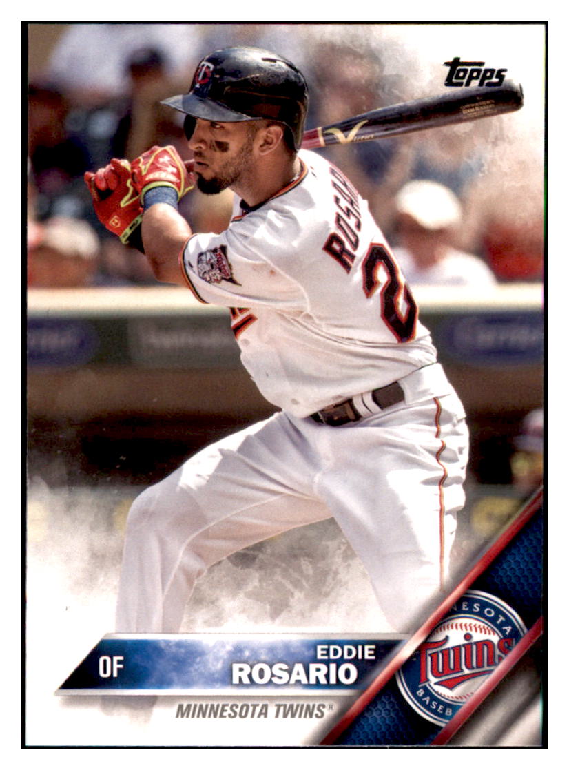 2016 Topps Eddie Rosario  Minnesota Twins #128 Baseball card   MATV4 simple Xclusive Collectibles
