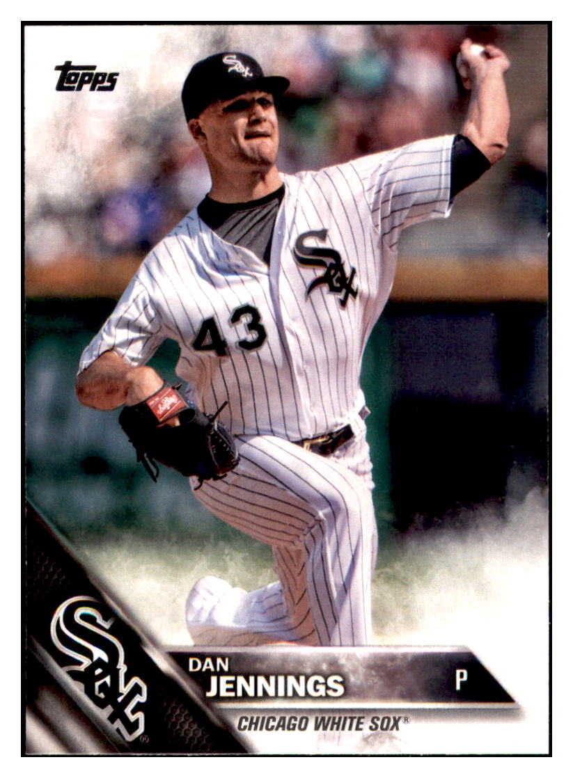 2016 Topps Update Dan Jennings  Chicago White Sox #US91 Baseball card   MATV4_1a simple Xclusive Collectibles