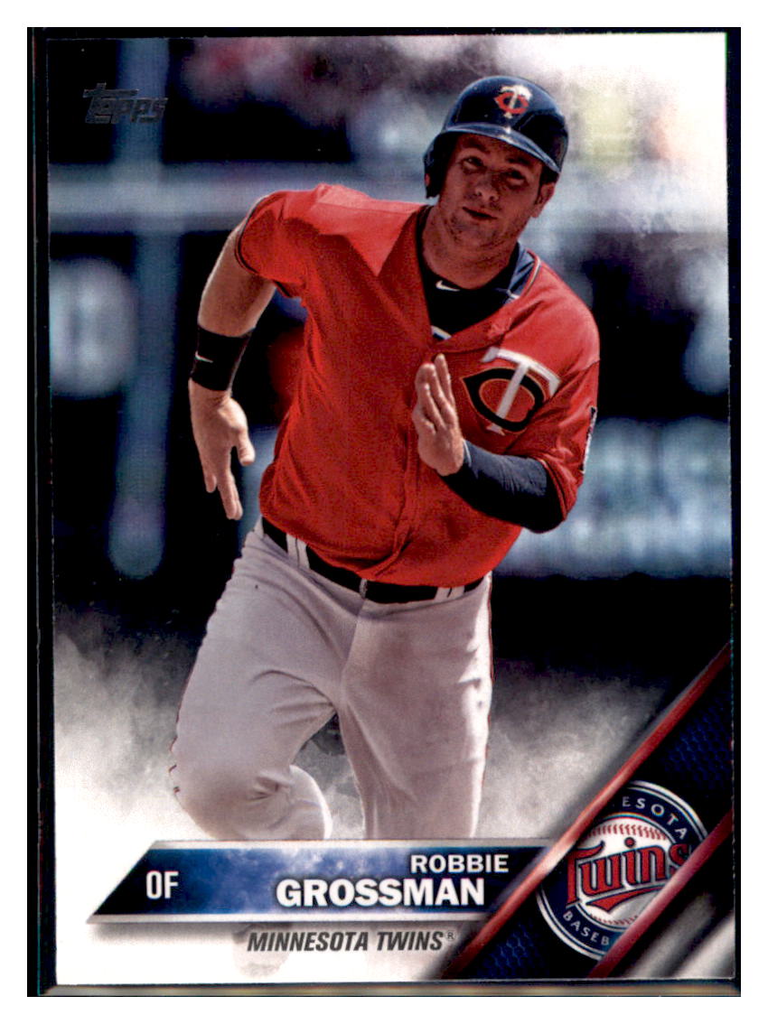 2016 Topps Update Robbie Grossman Minnesota Twins #US168 Baseball card MATV4 simple Xclusive Collectibles