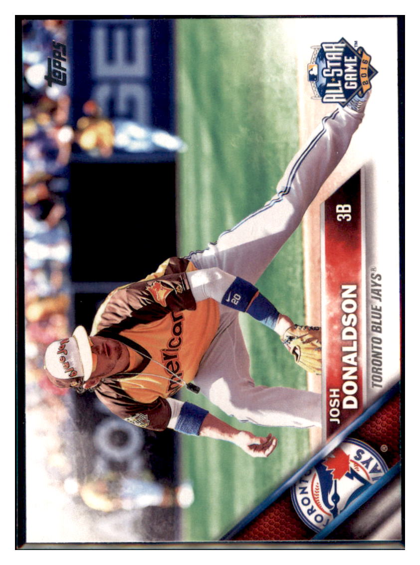 2016 Topps Update Josh Donaldson Toronto Blue Jays #US79 Baseball card MATV4 simple Xclusive Collectibles