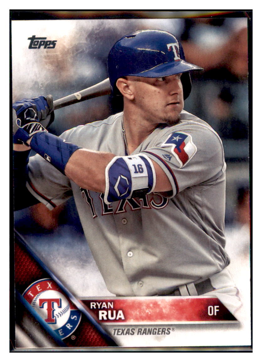 2016 Topps Update Ryan Rua Texas Rangers #US130 Baseball card MATV4 simple Xclusive Collectibles