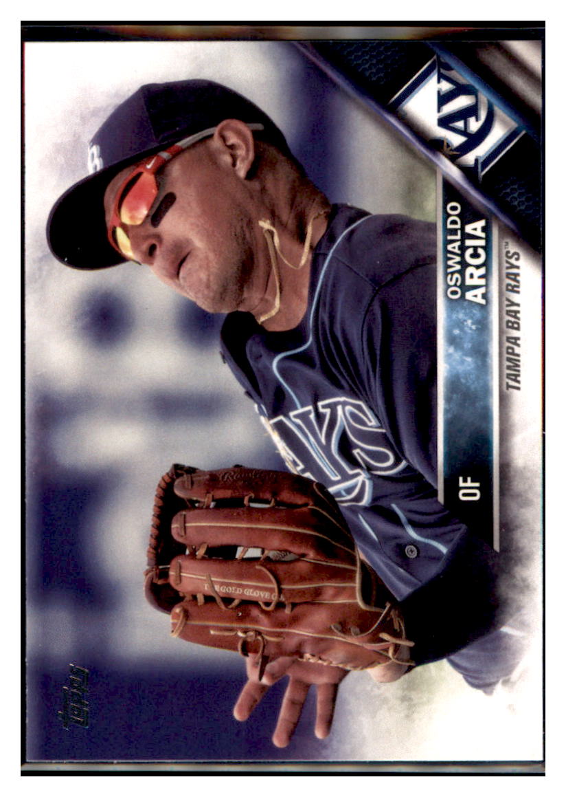 2016 Topps Update Oswaldo Arcia Tampa Bay Rays #US122 Baseball card MATV4 simple Xclusive Collectibles