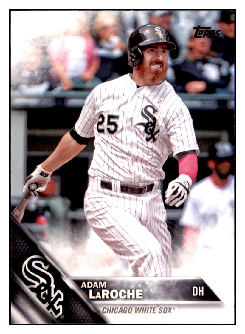 2016 Topps Adam LaRoche  Chicago White Sox #131 Baseball card   MATV4 simple Xclusive Collectibles