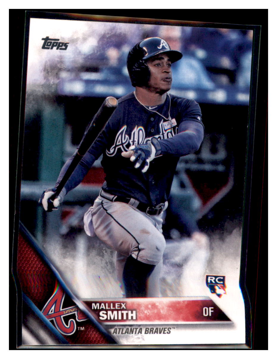 2016 Topps Update Mallex Smith  Atlanta Braves #US244 Baseball card   MATV4_1a simple Xclusive Collectibles   