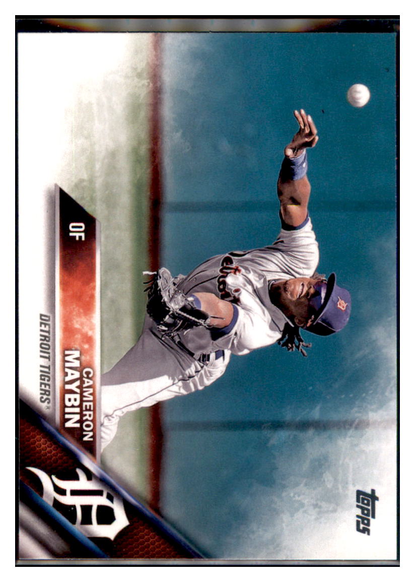 2016 Topps Update Cameron Maybin Detroit Tigers #US97 Baseball card MATV4_1a simple Xclusive Collectibles