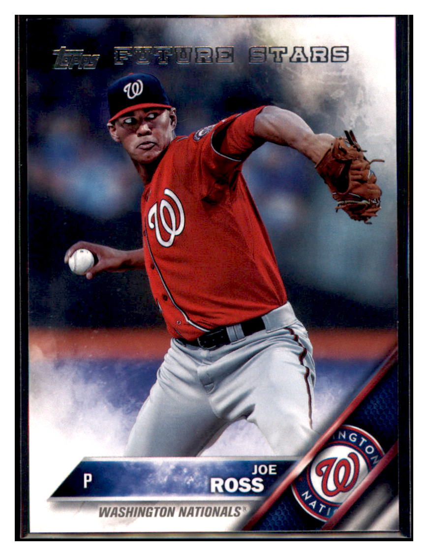 2016 Topps Washington Nationals Joe
Ross Washington Nationals #WN-6
Baseball card MATV4 simple Xclusive Collectibles
