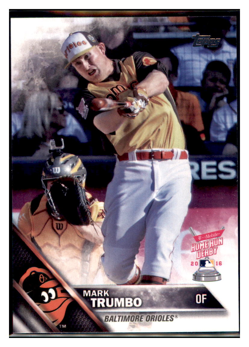 2016 Topps Update Mark Trumbo  Baltimore Orioles #US118 Baseball card   MATV4 simple Xclusive Collectibles