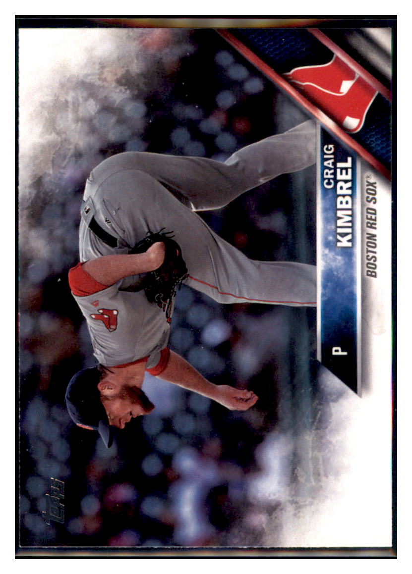 2016 Topps Update Craig Kimbrel  Boston Red Sox #US251 Baseball card   MATV4 simple Xclusive Collectibles