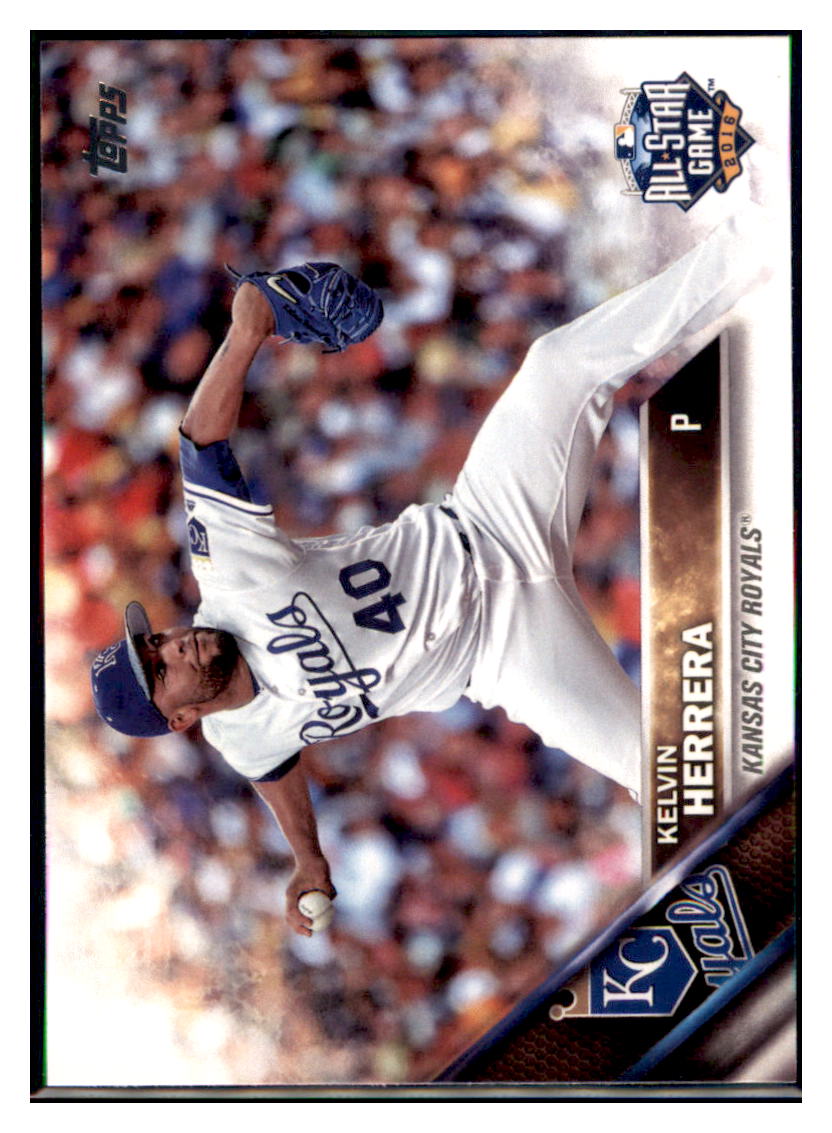 2016 Topps Update Kelvin Herrera ASG Kansas City Royals #US48 Baseball card   MATV4 simple Xclusive Collectibles