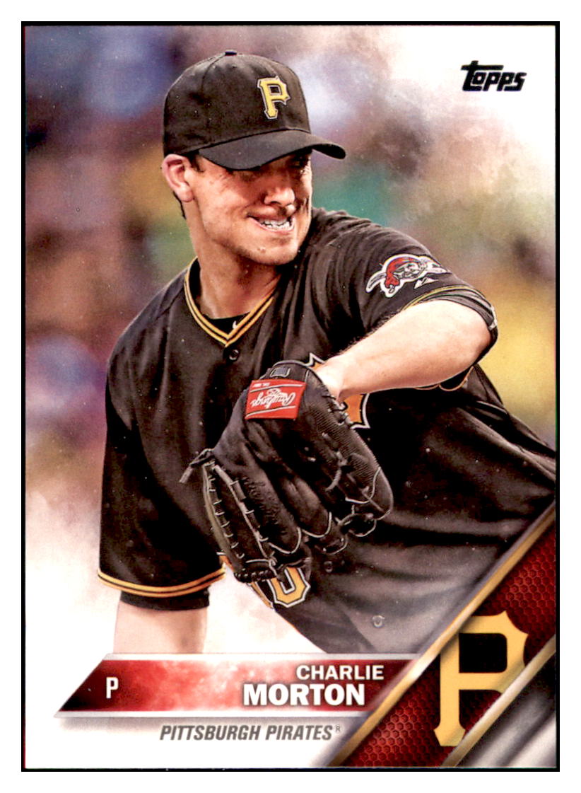 2016 Topps Charlie Morton  Pittsburgh Pirates #169 Baseball card   MATV4 simple Xclusive Collectibles