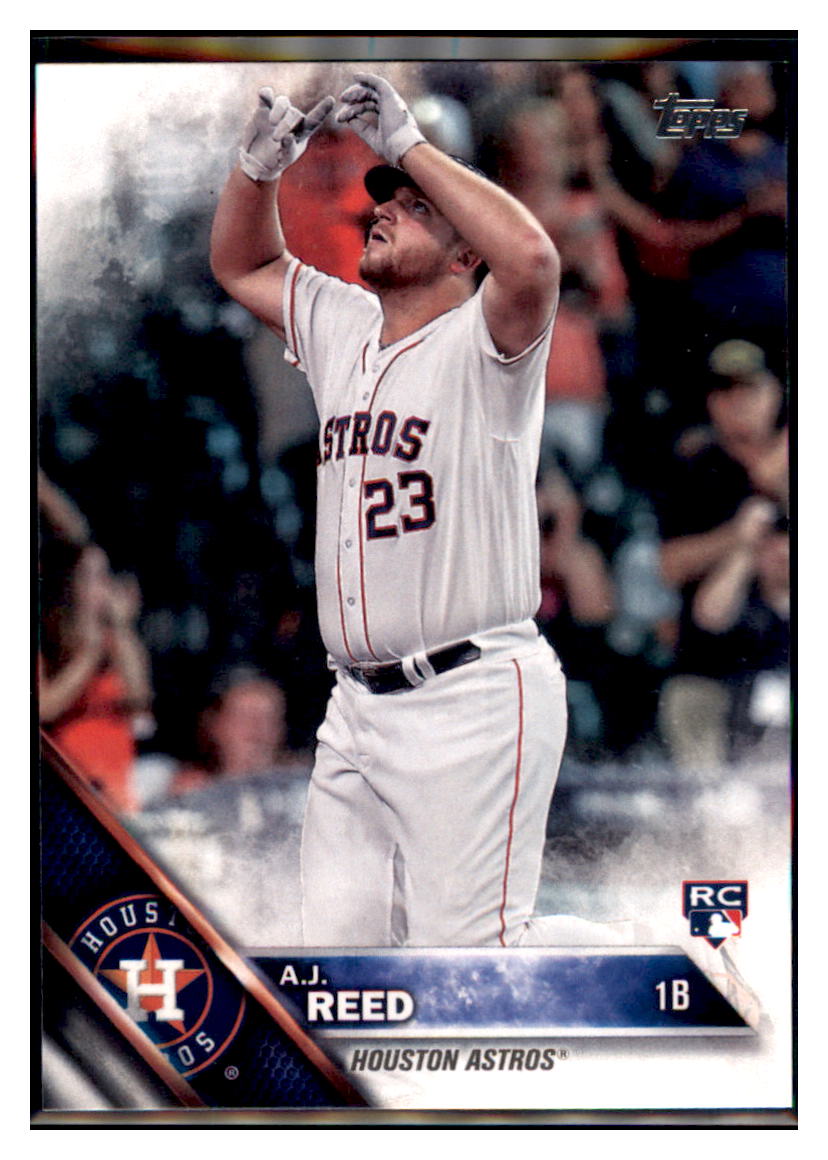 2016 Topps Update A.J. Reed Houston Astros Rookie #US92 Baseball card MATV4 simple Xclusive Collectibles
