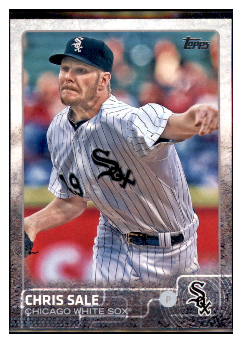 2015 Topps Chris Sale  Chicago White Sox #376 Baseball card   MATV4 simple Xclusive Collectibles