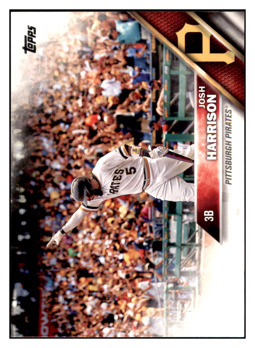 2016 Topps Josh Harrison  Pittsburgh Pirates #41 Baseball card   MATV4_1a simple Xclusive Collectibles   