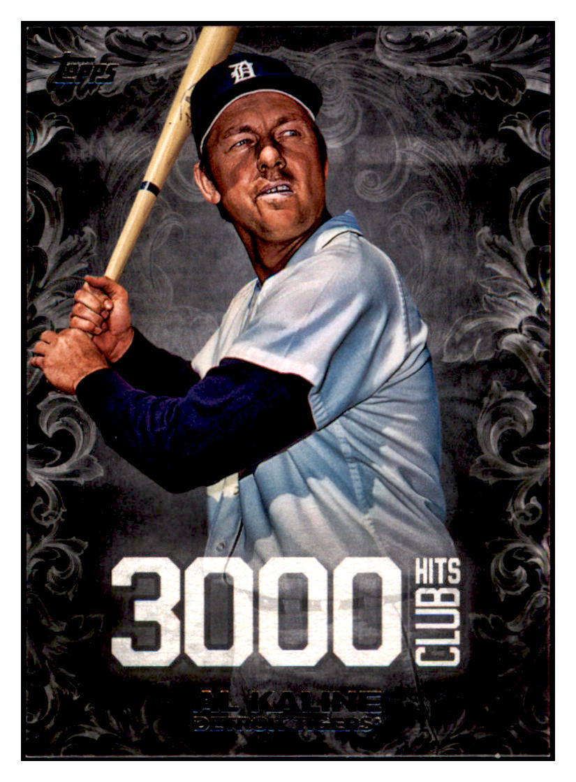 2016 Topps Update Al Kaline Detroit Tigers #3000H-20 Baseball card MATV4 simple Xclusive Collectibles