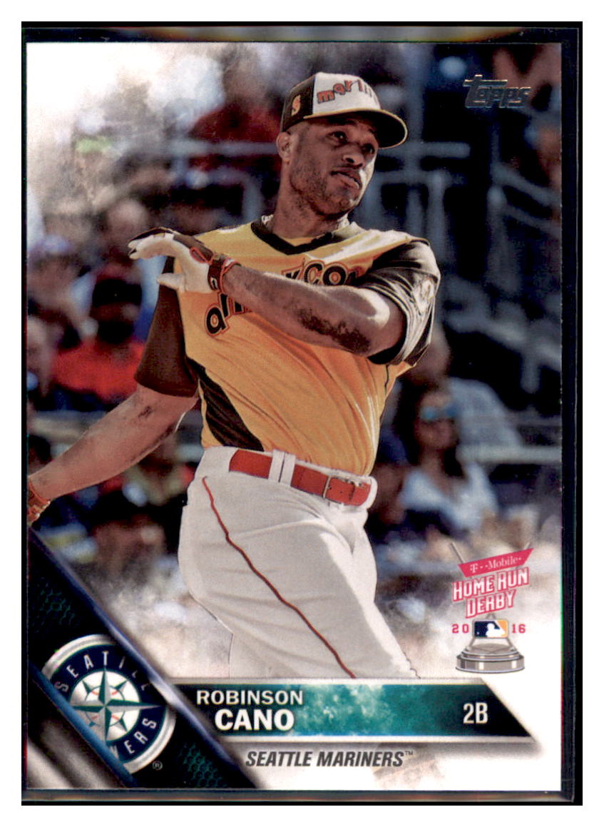 2016 Topps Update Robinson Cano Homerun Derby Seattle Mariners #US280 Baseball card MATV4 simple Xclusive Collectibles