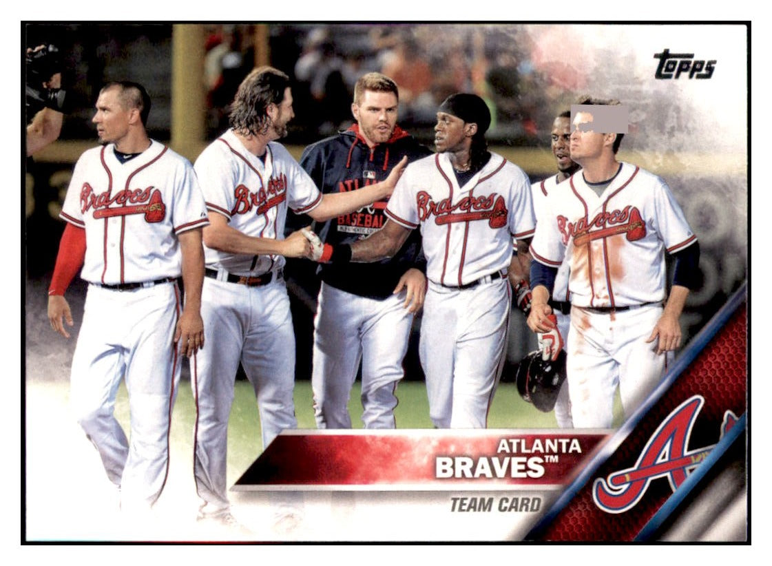 2016 Topps Atlanta Braves SN2016, TC  Atlanta Braves #248 Baseball card   MATV4 simple Xclusive Collectibles