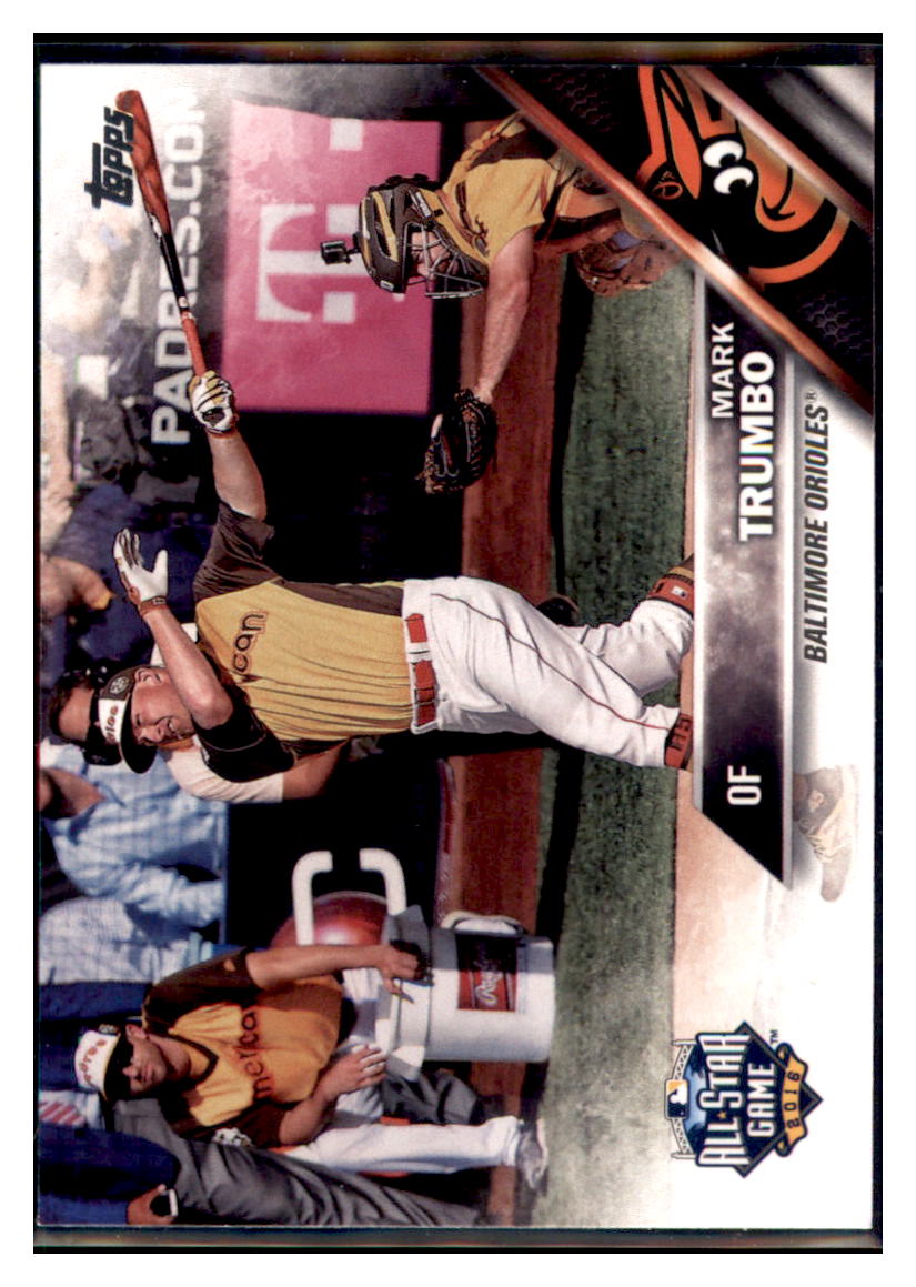 2016 Topps Update Mark Trumbo ASG Baltimore Orioles #US191 Baseball card   MATV4 simple Xclusive Collectibles