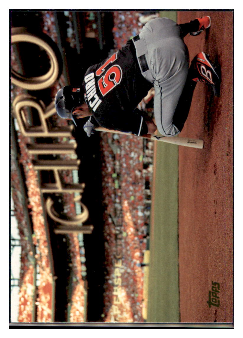 2016 Topps Ichiro  Miami Marlins #P-13 Baseball card   MATV4 simple Xclusive Collectibles