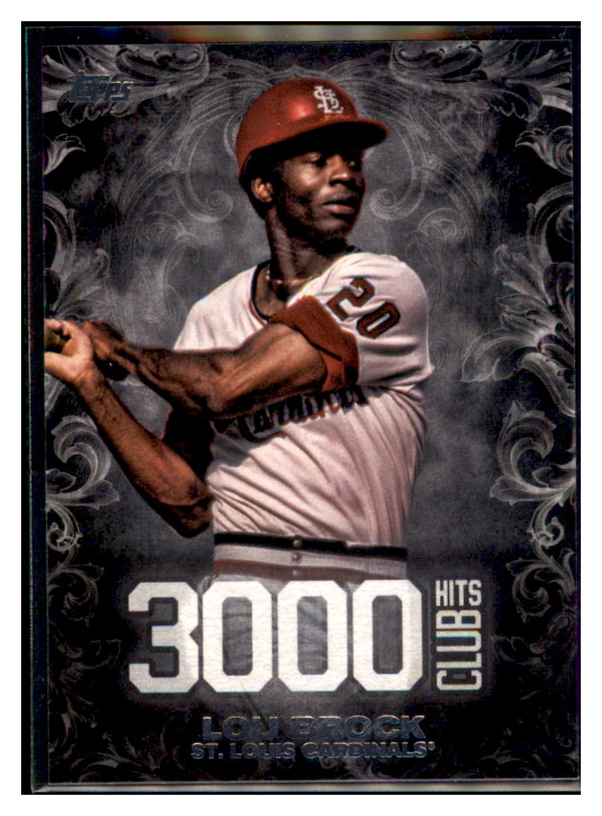 2016 Topps Update Lou Brock St. Louis Cardinals #3000H-17 Baseball
card MATV4 simple Xclusive Collectibles