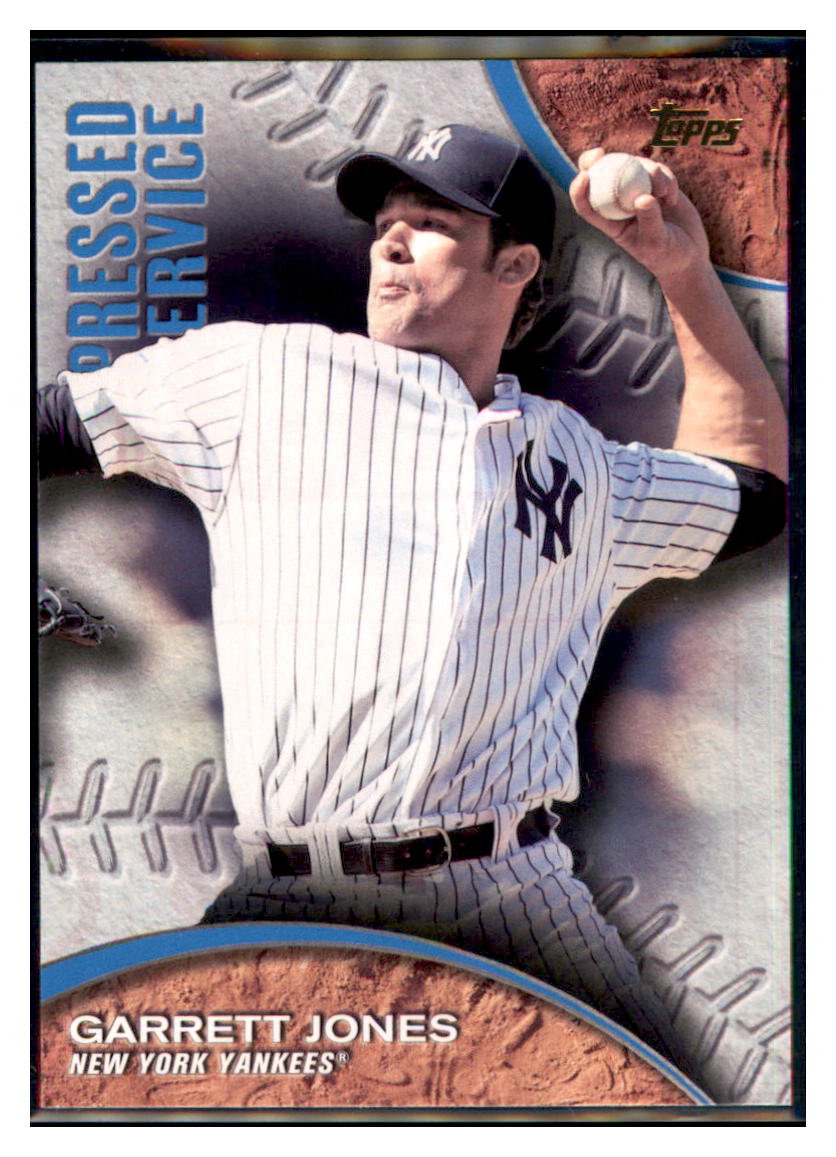2016 Topps Garrett Jones  New York Yankees #PIS-8 Baseball card   MATV4 simple Xclusive Collectibles