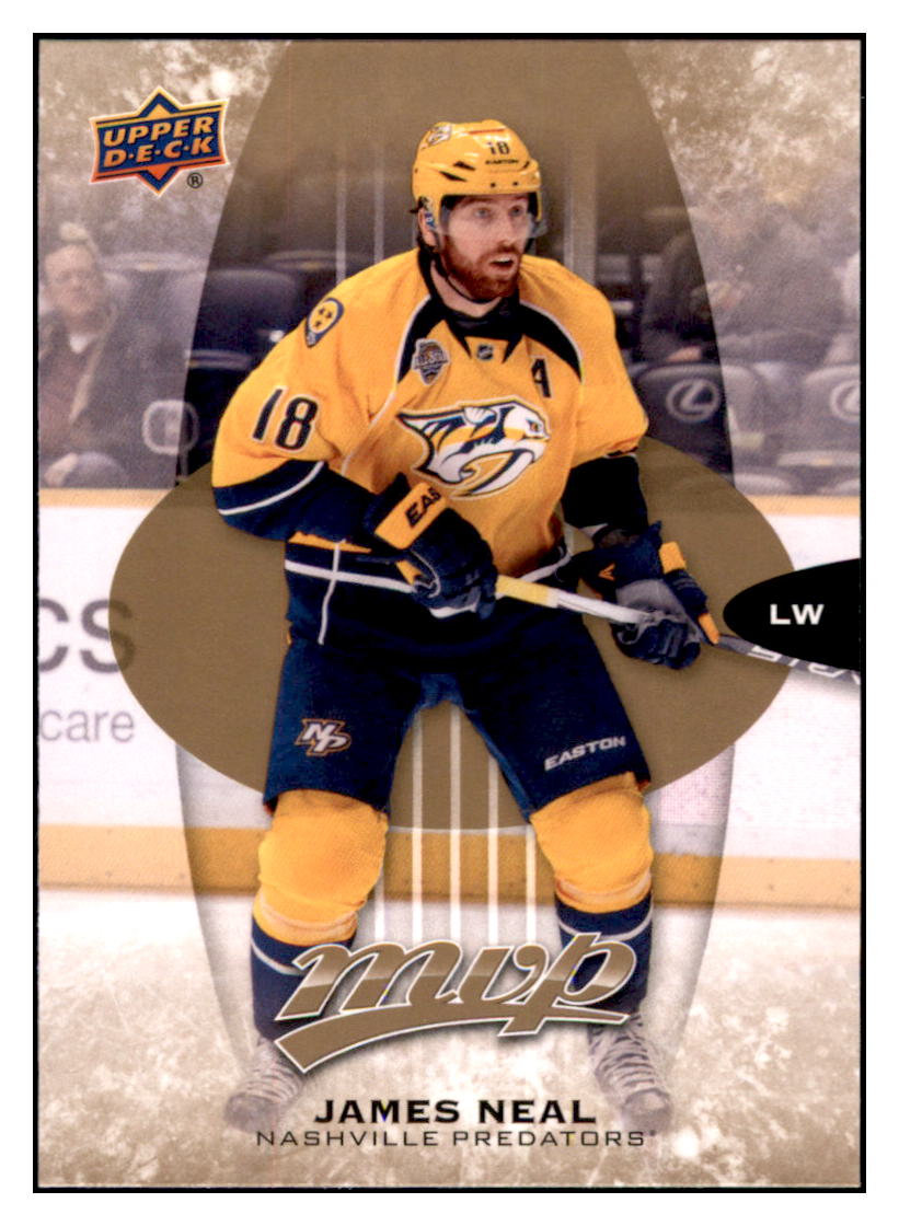 2016 Upper Deck MVP James Neal  Nashville Predators #55 Hockey card   VHSB2 simple Xclusive Collectibles