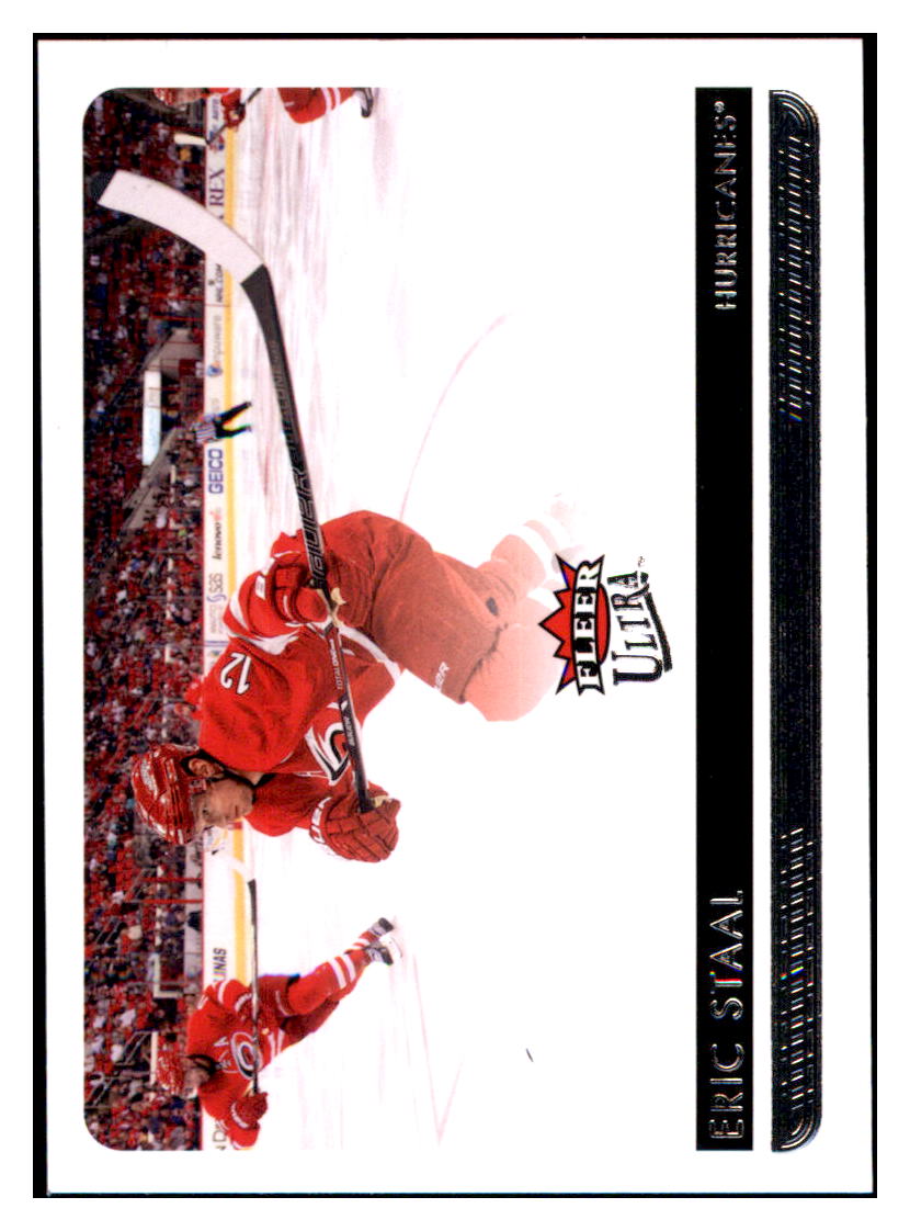 2014 Ultra Eric Staal Carolina Hurricanes #27 Hockey card VHSB2 simple Xclusive Collectibles