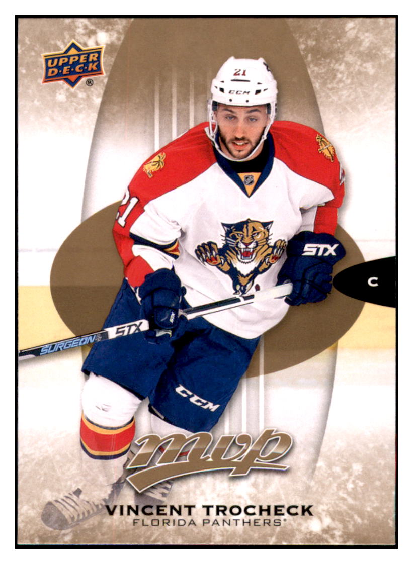 2016 Upper Deck MVP Vincent Trocheck Florida Panthers #34 Hockey card VHSB2 simple Xclusive Collectibles