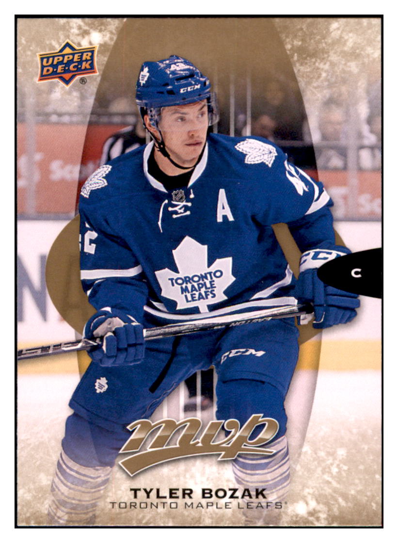 2016 Upper Deck MVP Tyler Bozak Toronto Maple Leafs #24 Hockey card VHSB2 simple Xclusive Collectibles