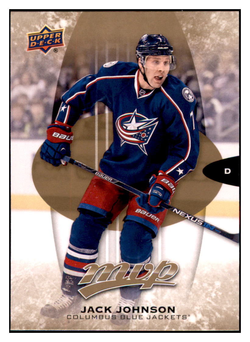 2016 Upper Deck MVP Jack Johnson  Columbus Blue Jackets #83 Hockey card   VHSB2 simple Xclusive Collectibles