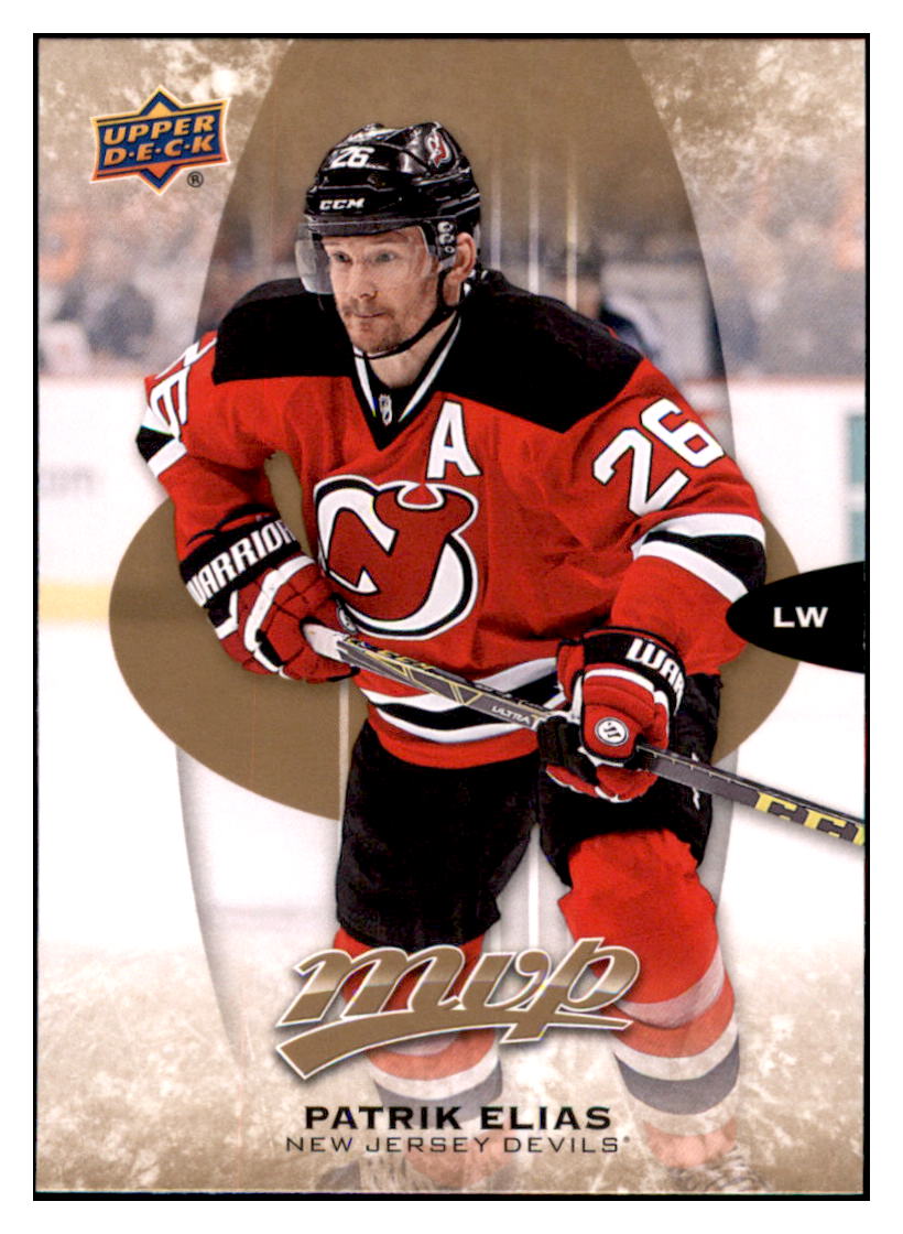 New Jersey Devils Patrik Elias Official Red Old Time Hockey