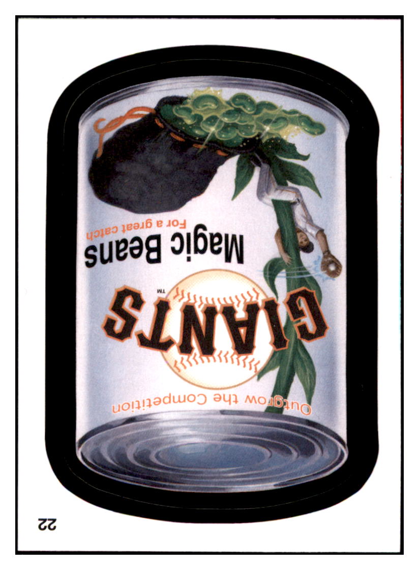 2016 Topps MLB Wacky Packages Giants
Magic Beans San Francisco Giants #22
Baseball card VHSB2 simple Xclusive Collectibles